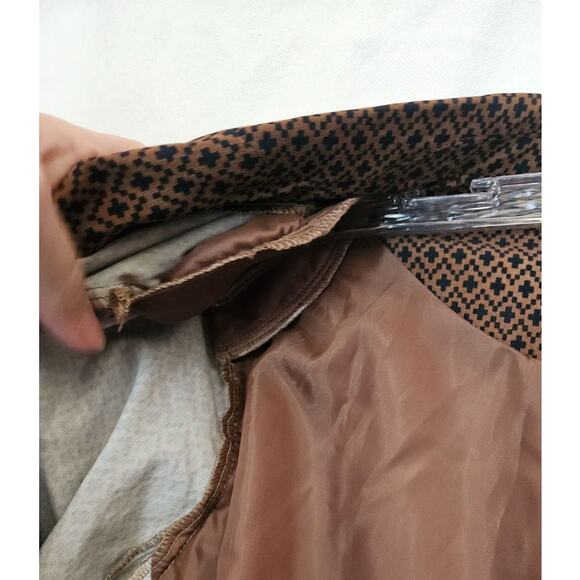 Linda Matthews New York Blazer Women's Large Fitted Jacket One Button Fall Work - Picture 7 of 8